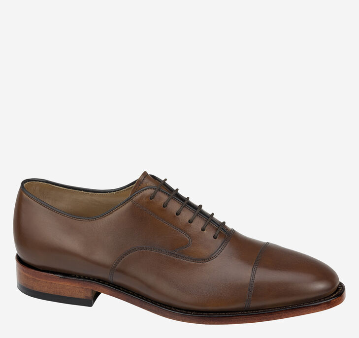 Johnston & Murphy Melton Cap Toe Snörskor Herr - Bruna Finskor [XT2790365]